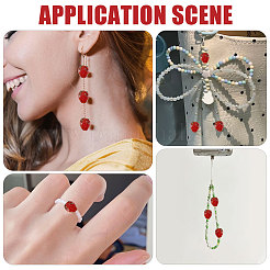 50Pcs Handmade Lampwork Beads&nbsp;LAMP-CA0001-17