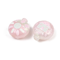 Printed Opaque Acrylic Beads&nbsp;OACR-D041-01A