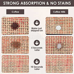Polyester Table Mat Pad&nbsp;AJEW-WH20003-18B