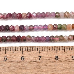 Gradient Color Natural Multicolor Tourmaline Beads Strands&nbsp;G-D110-E02-04