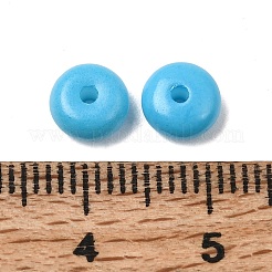 Baking Paint Opaque Glass Beads&nbsp;GLAA-A045-06K