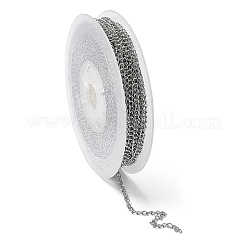 Tarnish Resistant 304 Stainless Steel Cable Chains&nbsp;STAS-O076-09