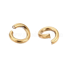 304 Stainless Steel Open Jump Rings&nbsp;STAS-Q113-3x0.6mm-02G