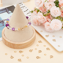 30Pcs Brass Spring Ring Clasps&nbsp;DIY-BBC0001-49