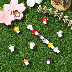 14Pcs 7 Colors Handmade Lampwork Enamel Beads&nbsp;LAMP-CJ0002-87