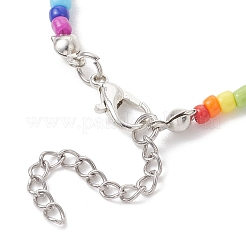 Synthetic Turquoise & Glass Beaded Bracelets for Women&nbsp;BJEW-JB13059