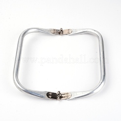 Aluminium Purse Handle Frame&nbsp;FIND-WH0077-12B