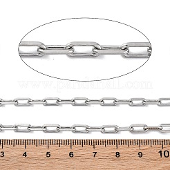 304 Stainless Steel Paperclip Chains&nbsp;CHS-M009-06P-04