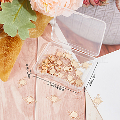 40Pcs Brass Connector Charms&nbsp;KK-BBC0004-65