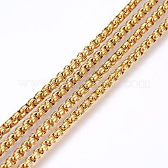 304 Stainless Steel Box Chains&nbsp;CHS-I002-13G-B