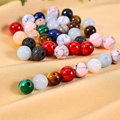 400Pcs 10 Style Natural & Synthetic Gemstone Beads Strands&nbsp;G-SZ0001-50