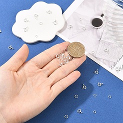 20Pcs 2 Styles Brass Spring Ring Clasps&nbsp;KK-YW0004-53