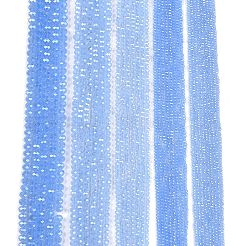 Electroplate Glass Beads Strands&nbsp;EGLA-A044-J8mm-A03