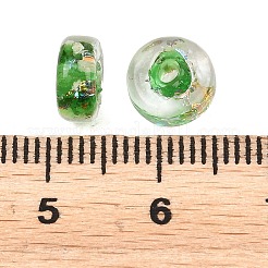 Luminous Handmade Foil Glass Beads&nbsp;LAMP-P020-01A-01