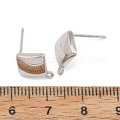 SHEGRACE Brass Stud Earring Findings&nbsp;XGRQ6M455-902P