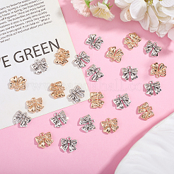 60Pcs 2 Colors Tibetan Style Alloy Pendants&nbsp;FIND-HY0005-02
