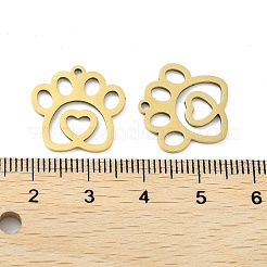Ion Plating(IP) 201 Stainless Steel Pendants&nbsp;STAS-A090-27G