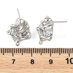 SHEGRACE Brass Stud Earring Findings&nbsp;XGRQ64985-869P