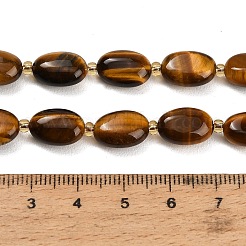 Natural Tiger Eye Beads Strands&nbsp;GG-CBA5B6F-D01-01