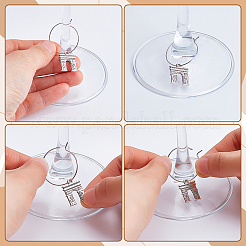 DIY Wine Glass Charms Making Kits&nbsp;DIY-ME0003-76