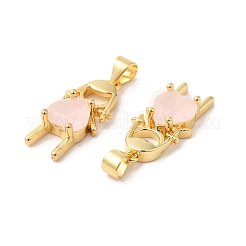 Brass Pendants&nbsp;ZIRC-L103-006G
