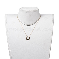 304 Stainless Steel Pendant Necklaces&nbsp;NJEW-JN02848-02