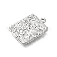 304 Stainless Steel Pendant Rhinestone Settings&nbsp;STAS-D192-05P