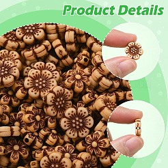 400Pcs 2 Styles Opaque Acrylic Beads&nbsp;SACR-YW0002-15