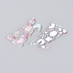 Printed Transparent Acrylic Pendants&nbsp;FIND-K017-14A