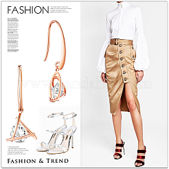 Brass Dangle Earrings&nbsp;JE722B-1