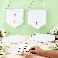 Polycotton Wall Hanging Brooch Jewelry Banner Holder&nbsp;AJEW-WH0596-833C