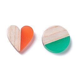 Wood & Resin Cabochons&nbsp;WOOD-XCP0001-32
