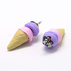 Handmade Polymer Clay Pendants&nbsp;X-CLAY-Q240-003C