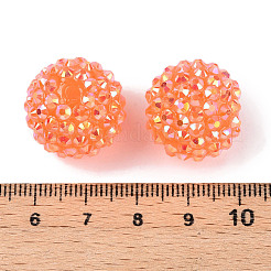 AB-Color Resin Rhinestone Beads&nbsp;LS-RESI-S315-18x20-08