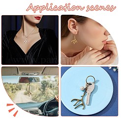 DIY Antler Shape Earring Making Kit&nbsp;DIY-SZ0009-11