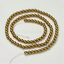 Non-Magnetic Synthetic Hematite Beads Strands&nbsp;G-D010-2
