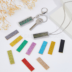 1Pc Alloy & Stainless Steel Hollow Flower Rectangle Diffuser Locket Pendant Cable Chain Necklaces&nbsp;NJEW-FH0001-26