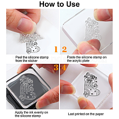 PVC Plastic Stamps&nbsp;DIY-WH0167-56-335