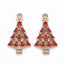 Rack Plating Alloy Enamel Pendants&nbsp;ENAM-S126-044-NR
