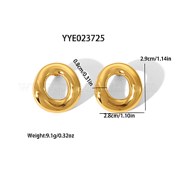 Simple 304 Stainless Steel Stud Earrings&nbsp;RJ6246-2
