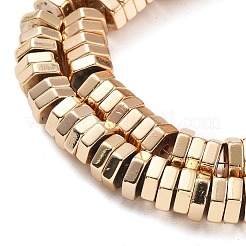 Electroplated Synthetic Non-magnetic Hematite Beads Strands&nbsp;G-M095-G01-03KCG