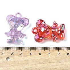Electroplate Transparent UV Plating Acrylic Pendants&nbsp;OACR-I014-32