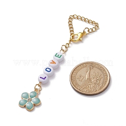 LOVE Acrylic Cup Charms&nbsp;HJEW-JM01837