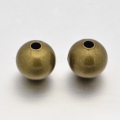 Brass Beads&nbsp;X-ECR8MM-AB-NF