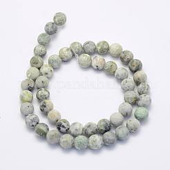 Natural Crazy Agate Beads Strands&nbsp;G-G707-8mm-B12