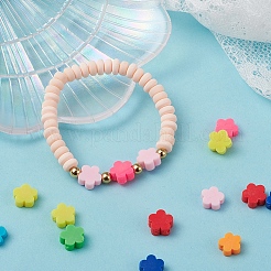 80Pcs 8 Colors Handmade Polymer Clay Beads&nbsp;CLAY-YW0001-42
