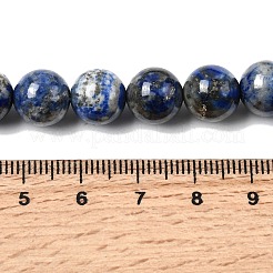 Natural Lapis Lazuli Beads Strands&nbsp;G-G344-A09-10mm