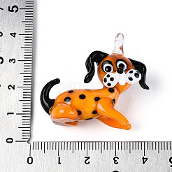Handmade Lampwork Pendants&nbsp;LAMP-T025-08C