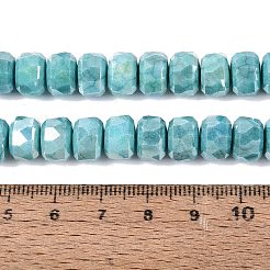 Anti-Tarnish Electroplate Glass Beads Strands&nbsp;GLAA-T025-10mm-11T