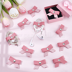 12Pcs PU Leather Cable Keepers&nbsp;AJEW-CL0005-20